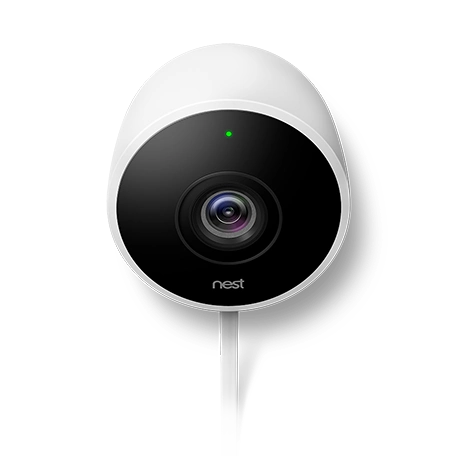 Nest Cam Outdoor Outdoor Версия HD широкой беспроводной сети Wi -Fi Camera.