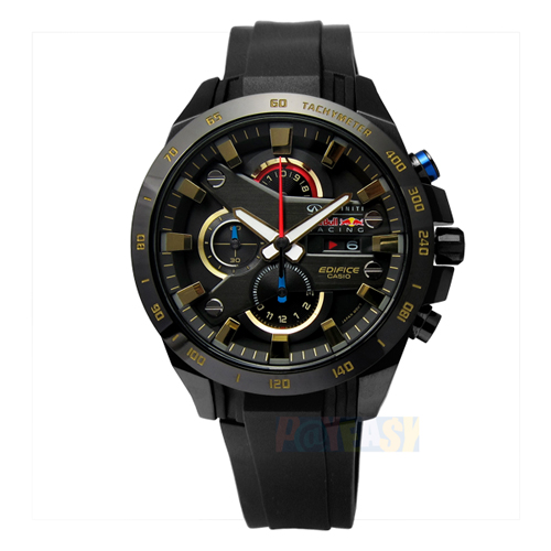 台湾官网直邮进口EDIFICE CASIO / EFR-540RBP-1A 风暴黑金竞速In