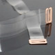 Dây đeo vai trong suốt áo ngực silicon dây đeo vai pha lê trong suốt dây đeo vai vô hình dây đeo vai không dính da 18MM đồ lót phụ nữ Vai tráng