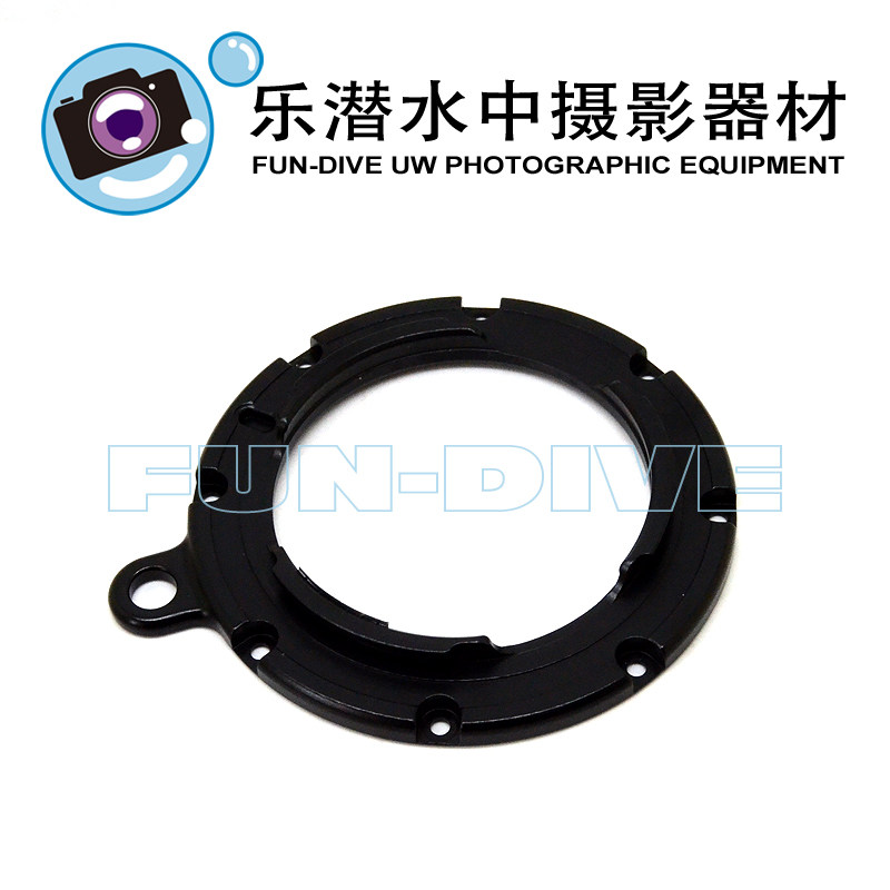 The nauticam WWL-1 is quick to unpack the riser port #83212