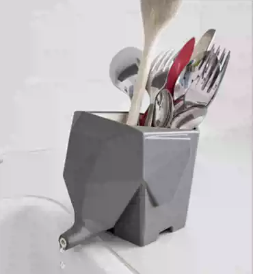 New creative multifunctional pictograph drain home storage utensils kitchen storage box office stationery storage