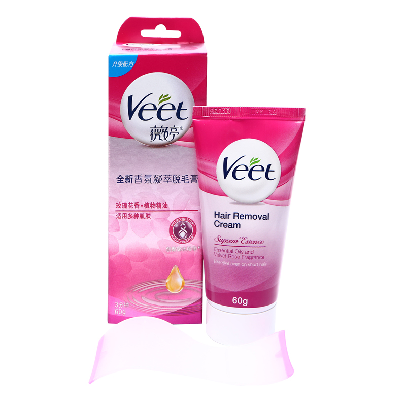 Veet/薇婷脱毛膏香氛凝萃60g/克 男士女士去腋下身体腿毛身体正品