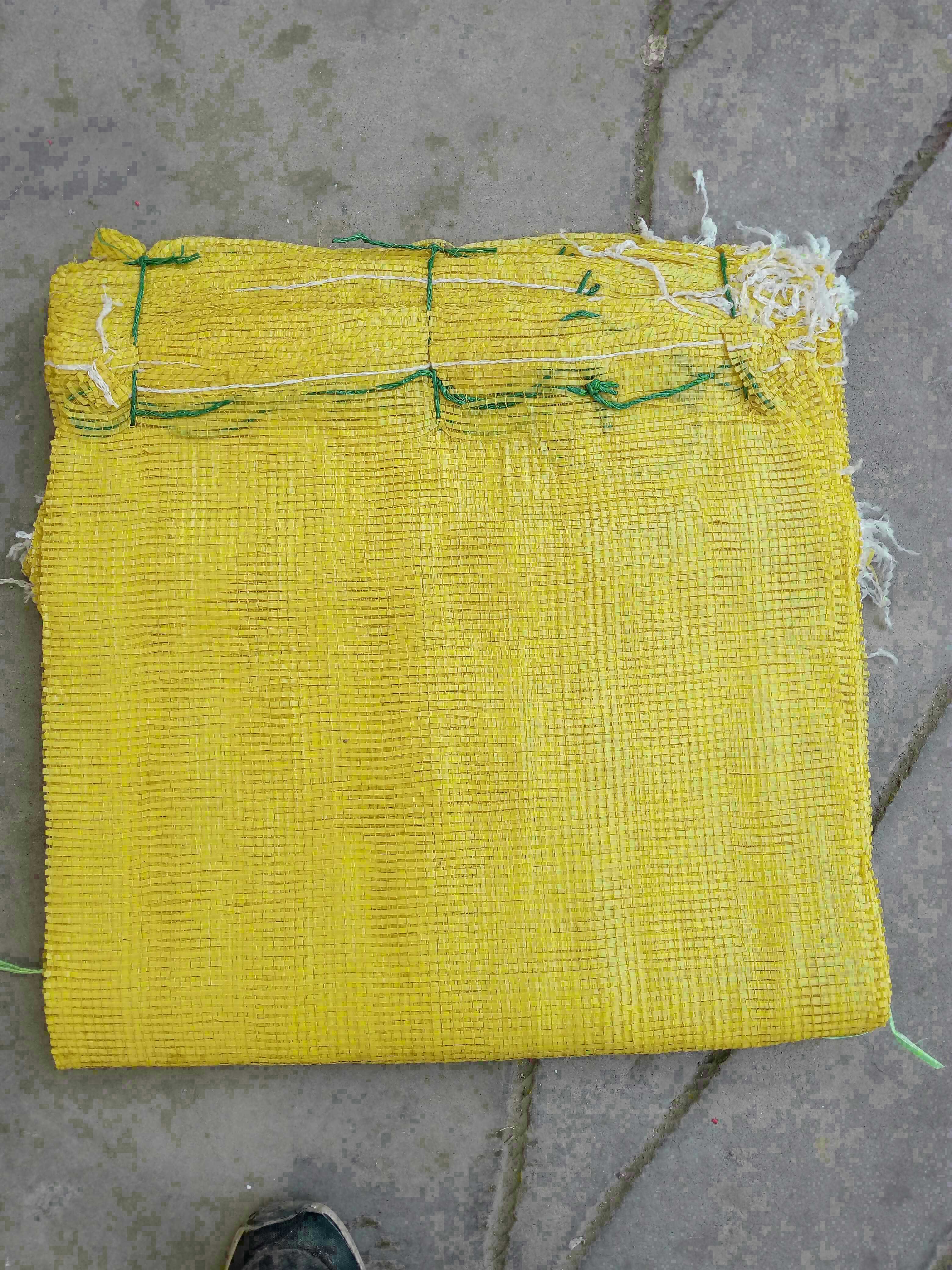 Wholesale positive yellow orange encrypted Secret net bag teak fruit Potato Onion Garlic Vegetable Corn, etc.