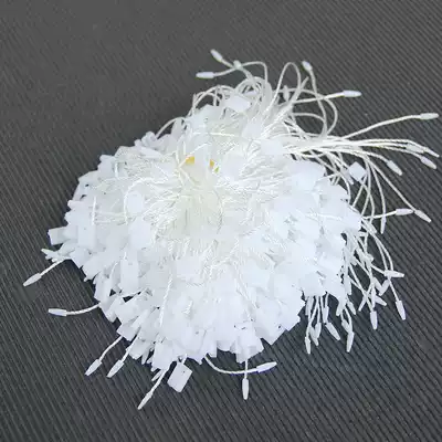 Fine small square head hanging grain universal clothing lanyard tag line hanging rope hand wearing label rope spot