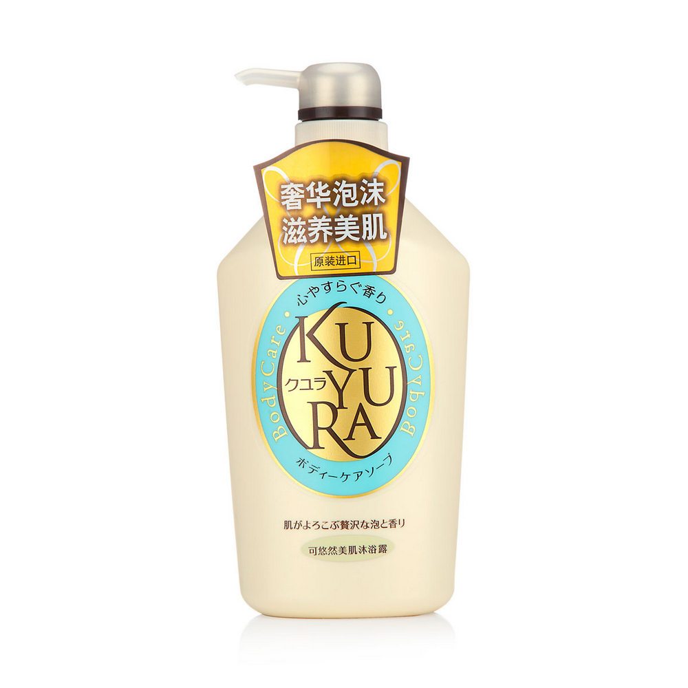 【天猫超市】日本进口沐浴露资生堂可悠然美肌恬静清香550ml