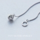 Love Lodge 925 Silver Palace Bell Anklet Nữ Thời trang Hàn Quốc Tính khí Bell Anklet Cá tính Chân vòng chân ngọt ngào Trang sức vòng chân Vòng chân