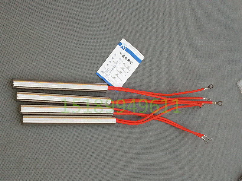 Single head mold heating tube electric heating bar imitation imported high power single head dry heating heating pipe 16 * 300