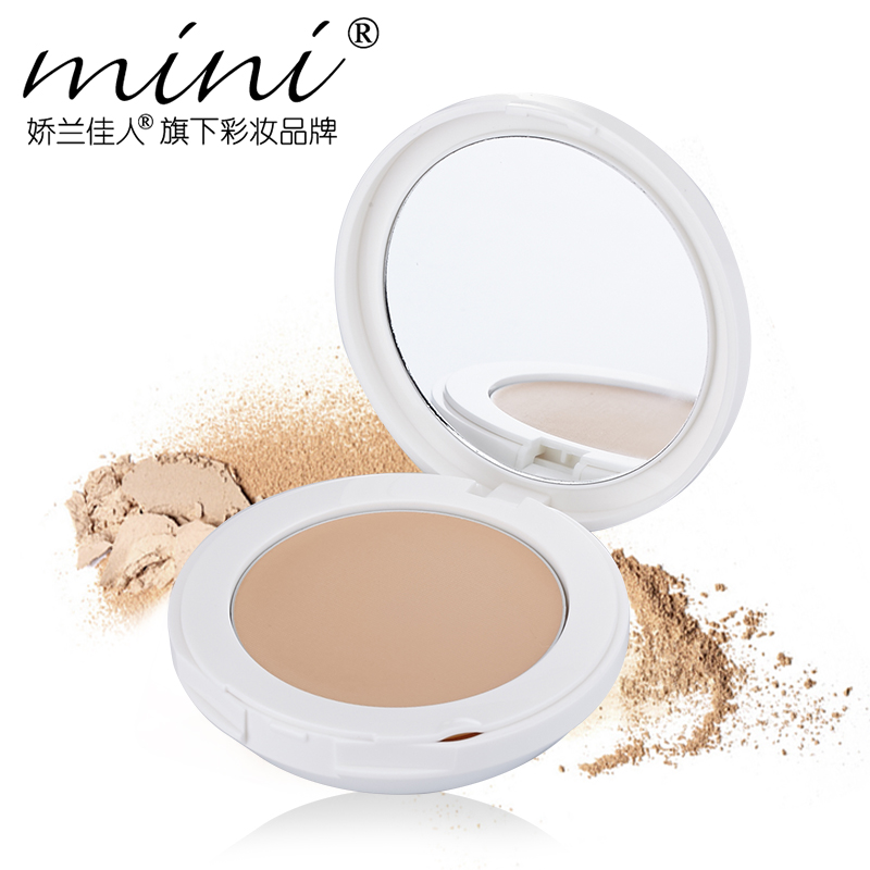 娇兰佳人minilab彩妆瓷颜亮泽湿粉饼10g 遮瑕保湿 定妆补妆粉裸妆