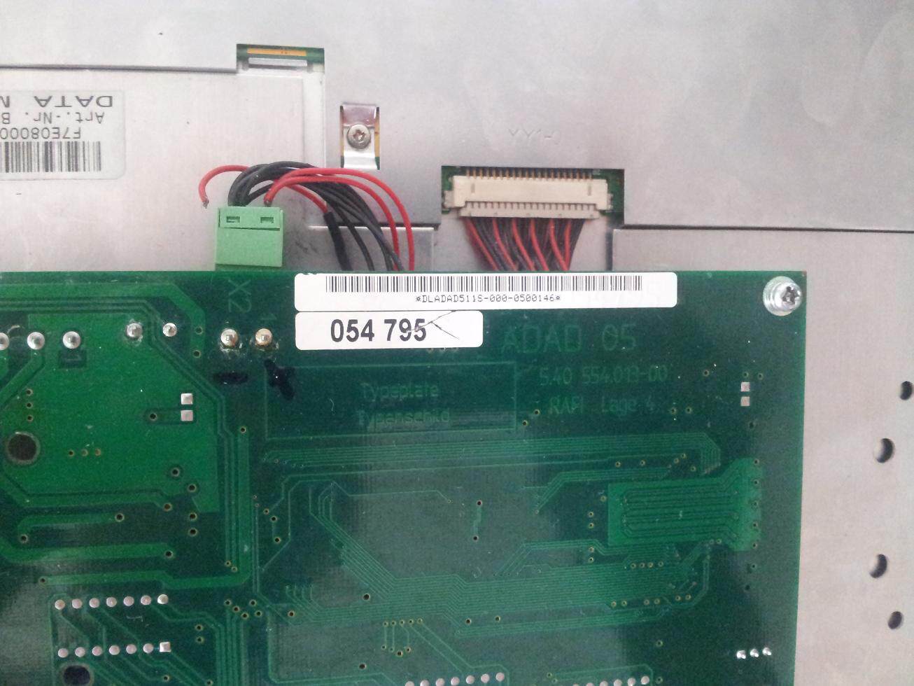 DATA MIDUL 5 40 554 013-00 POLAR MOHR POLAR PAPER CUTTER LCD DISPLAY