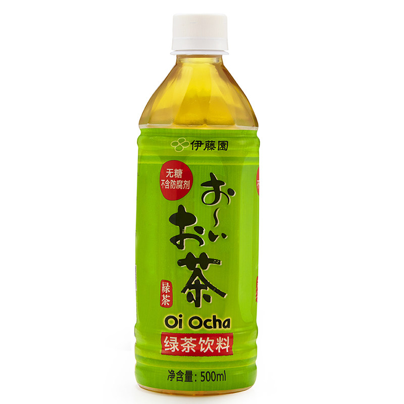 【天猫超市】伊藤园（ITO EN）绿茶（无糖）500ml 单瓶