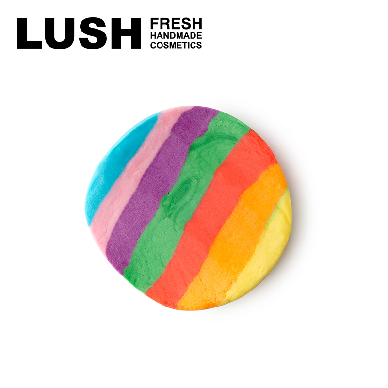 LUSH岚舒 英国进口 彩虹奇趣泡泡皂  补水保湿精油沐浴洗发皂