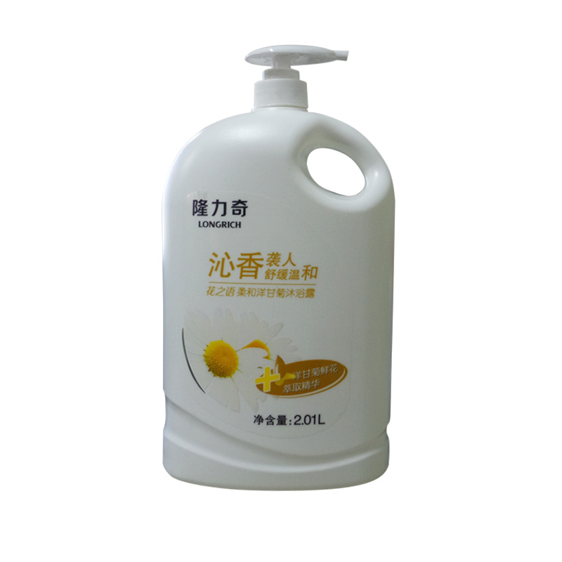 隆力奇花之语柔和洋甘菊沐浴露沁香袭人舒缓温和2.01L超值装