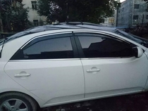 09-18 Kia Freddy rain window rain eyebrow new and old Freddy modified special window rain shield