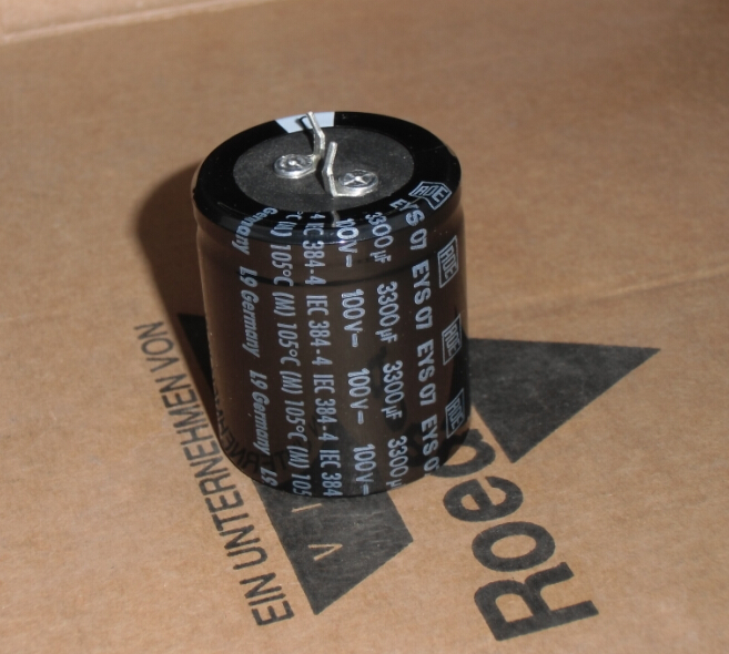 New original box Germany Made ROE 100V 3300UF tonic fever electrolytic capacitor width 35x high 40mm-Taobao