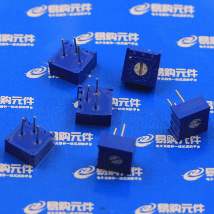 500 5K 5K 50K 500K 500K potentiometers precision adjustable resistance 3386P type straight inserts