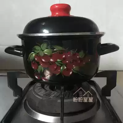 Ruiyi enamel soup pot cooking pot thickened Japanese double material induction cooker gas General Special Health Pot Foreign trade gifts