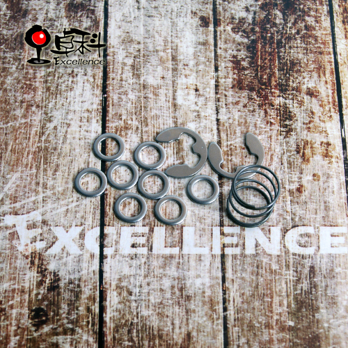 Clear water rocker extended growth gasket 1 pound spring send envelope retainer 