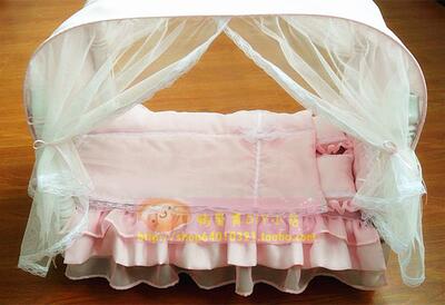 taobao agent BJD doll bedding 4, 6 cents mosquito net/screen curtain vertical bed yarn (excluding beds and bedding!)