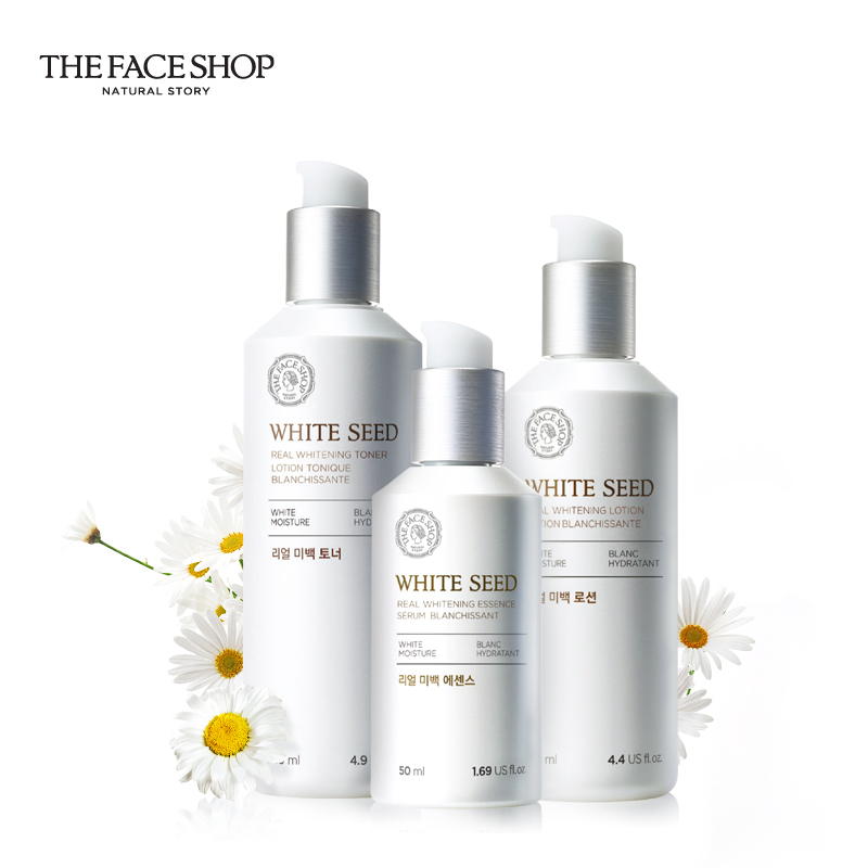 The Face Shop 美白亮采水乳精华补水保湿韩国化妆品