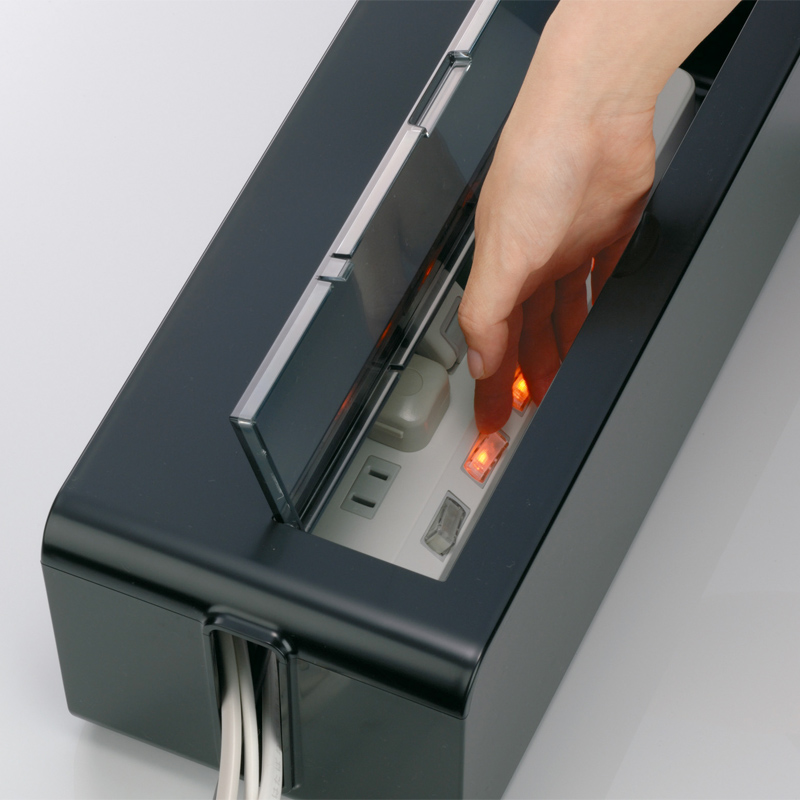 Japan imports inomata hub Wire Case Case Case Wire Case Winding Case Winding Power Cable Cable Cover Box