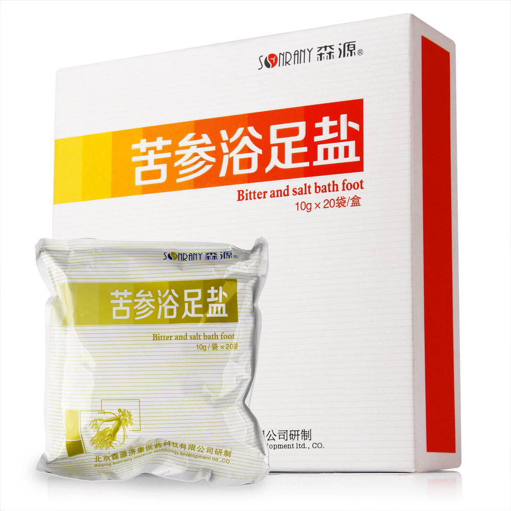 森源 苦参浴足盐 中药足浴泡脚粉中药包足浴药足浴盐泡脚盐浴足药