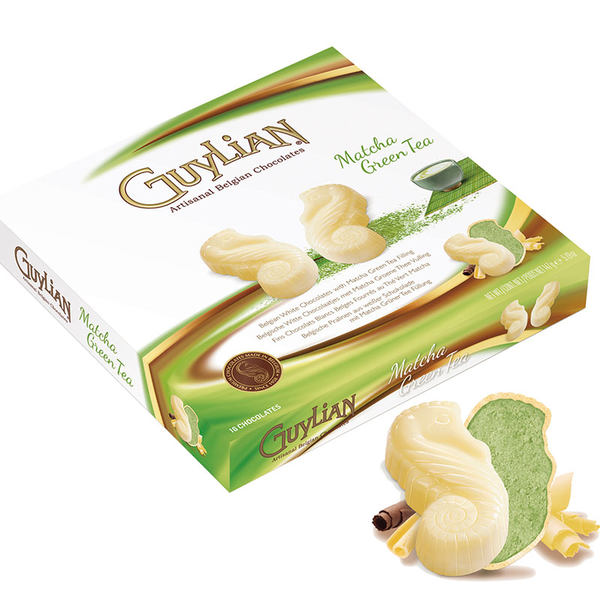比利时进口 Guylian 吉利莲 抹茶味巧克力礼盒 147g 优惠券折后￥35.9包邮（￥65.9-30）