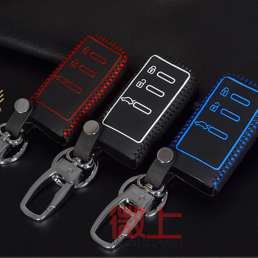 专用斯巴鲁14款傲虎力狮钥匙包套真皮12款森林人汽车遥控器保护套