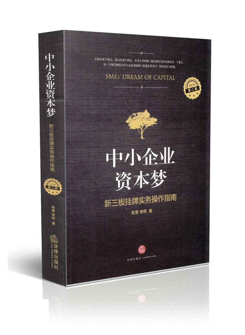 中小企业资本梦 第二版 新三板挂牌实务操作指南