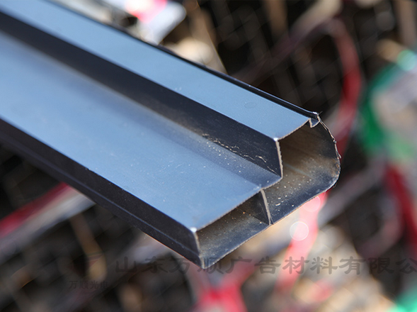 Factory direct 9045LED display special round square black aluminum extrusion material frame corner direct elbow