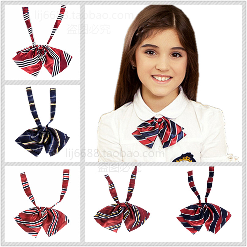 Eaton Chronicle Official Flagship Store Yinglun Elementary School Uniforms Accessories Bank Collar Child Girl Streaks Collar Flowers