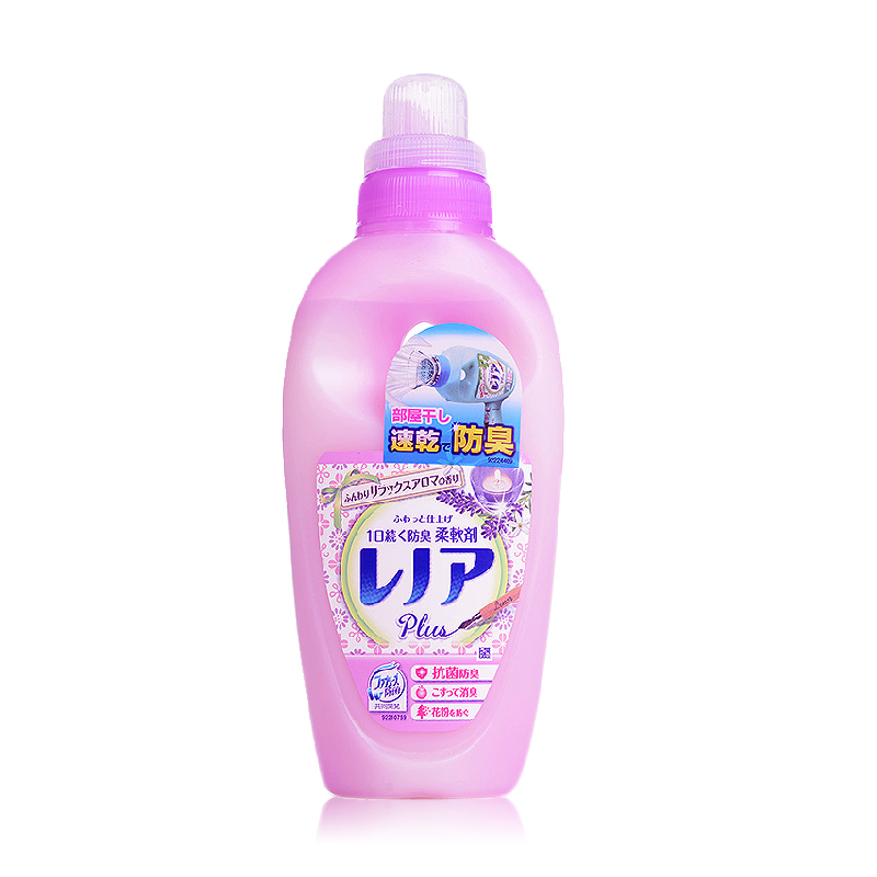 日本原装进口 P&G宝洁Lenor衣物柔软剂 防臭抗菌 放松香型600ml