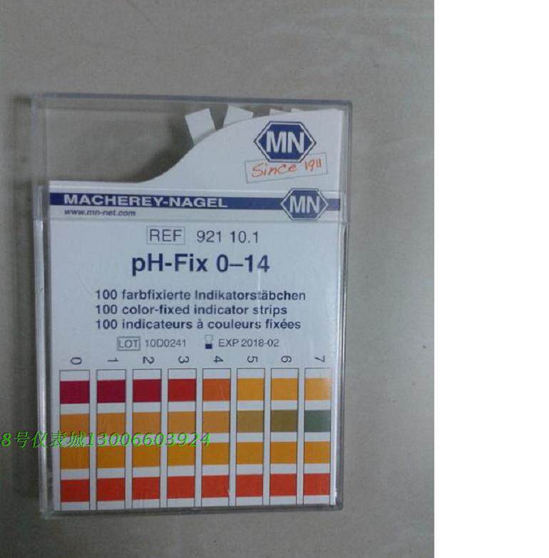 Germany MN pH-Fix non-leakage pH test strip 92110 PH test paper 0-14 physical shooting