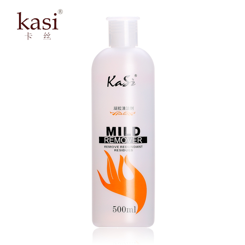 KaSi大瓶美甲凝胶清洁剂啫喱快干水擦洗光疗指甲封层浮油胶500ml
