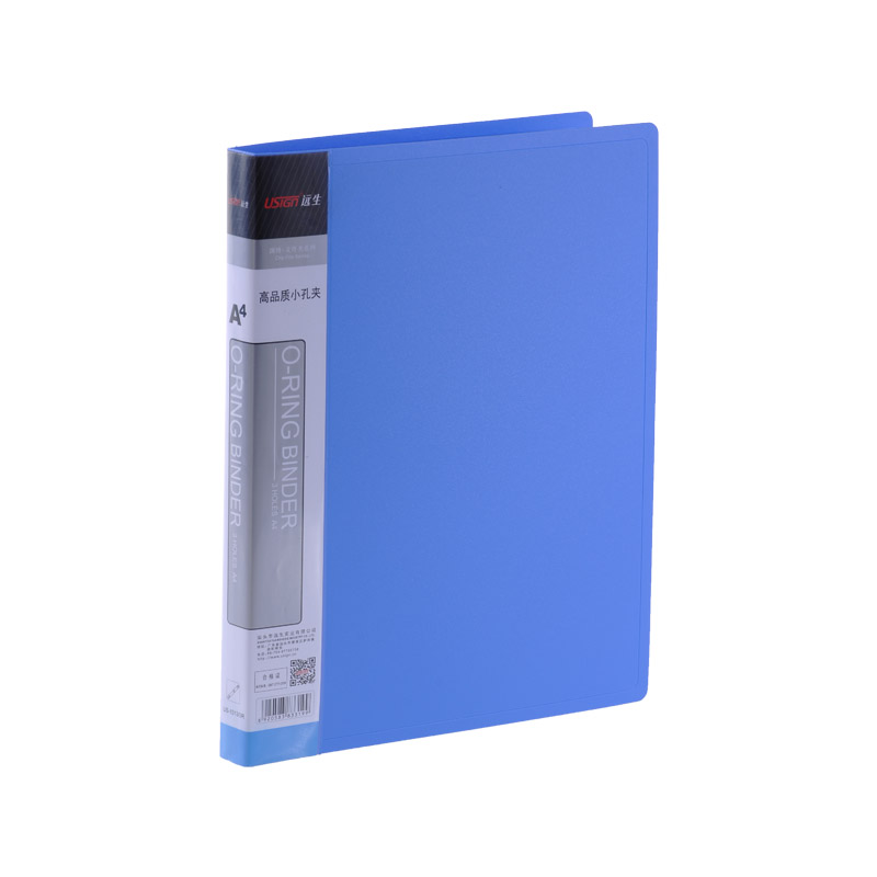 Long life US-1013 3R folder small 3-hole clip A4 perforated folder loose-leaf information clips far away