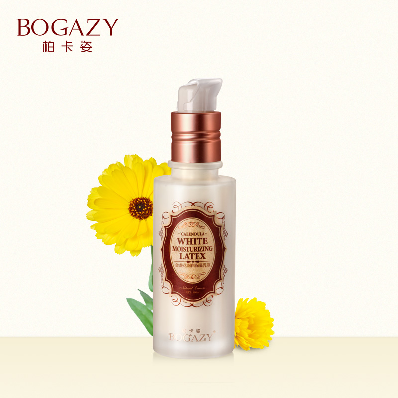 Bogazy/柏卡姿金盏花保湿乳液100ml 提亮美肤滋润补水收敛毛孔