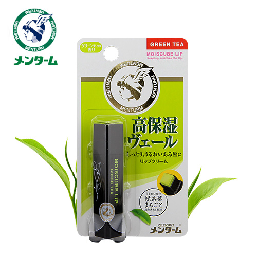 日本原装进口近江兄弟水立方椿油绿茶口味润唇膏保湿滋润防干裂女