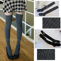 Vớ qua đầu gối, vớ Nhật Bản, vớ nữ, dày mùa thu và mùa đông, vớ đùi, cotton, vớ cao đến eo tất lười nam