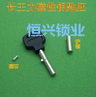 Сильная антитефта -дверная магнитная ключа цилиндрический ключ грубая длинная 35 -мм магнитная клавиша заготовка
