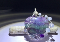 Out(Back to that time No 149) Winding art Pure heart pendant lone product