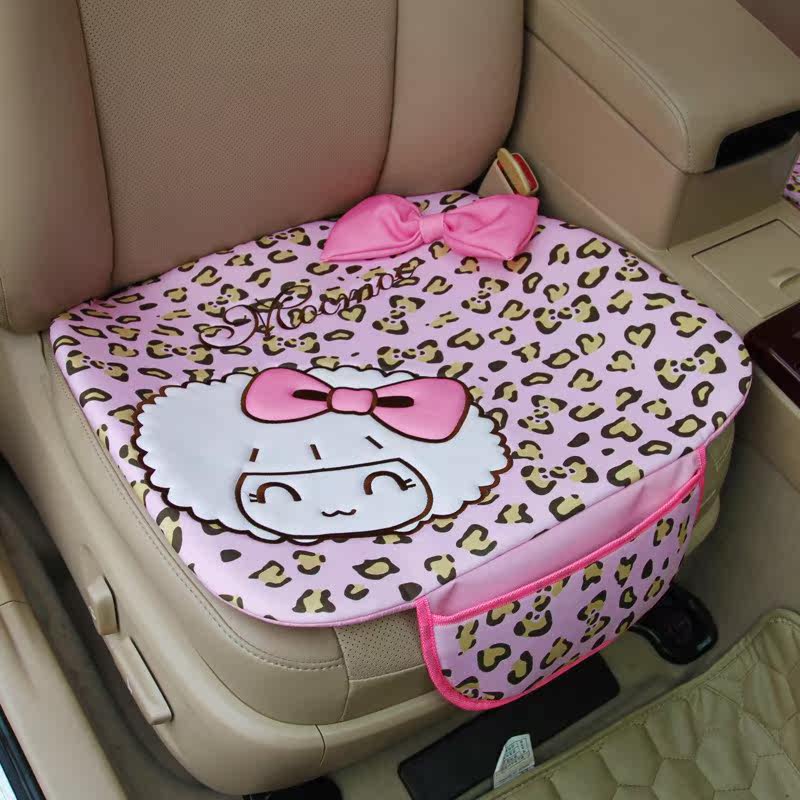 摩丝娃娃 汽车坐垫四季通用 单垫座椅垫车座垫新款无靠背单片座垫