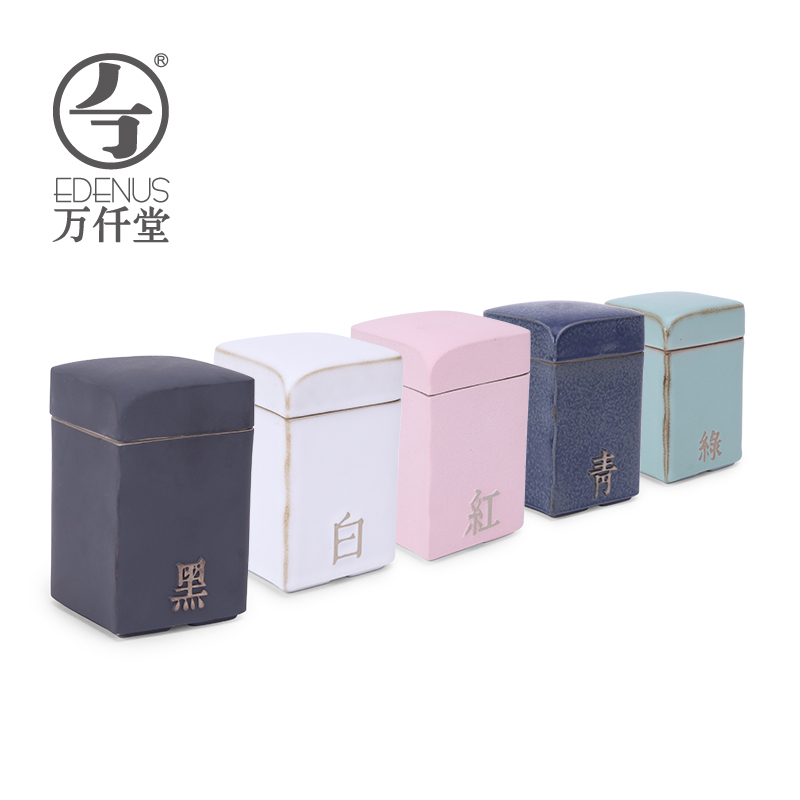 M letters kilowatt/hall caddy fixings ceramic coarse pottery portable rock tea storage tanks puer tea tea, white tea tea tea brick warehouse