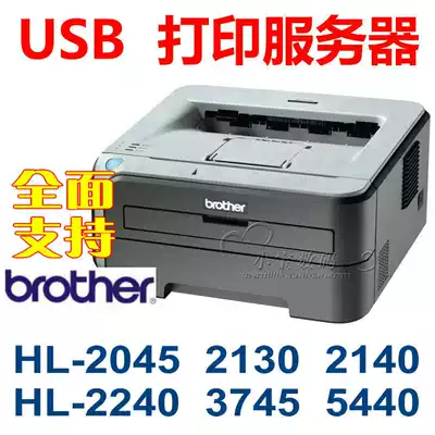 USB Print Server Brother HL1110 HL1118 HL2130 HL2140 HL2240 HL5440D