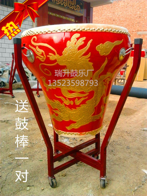 14 inch 16 inch 18 inch 20 inch flower pot drum timpani drum big drum national drum manufacturers direct sales dragon flower pot drum