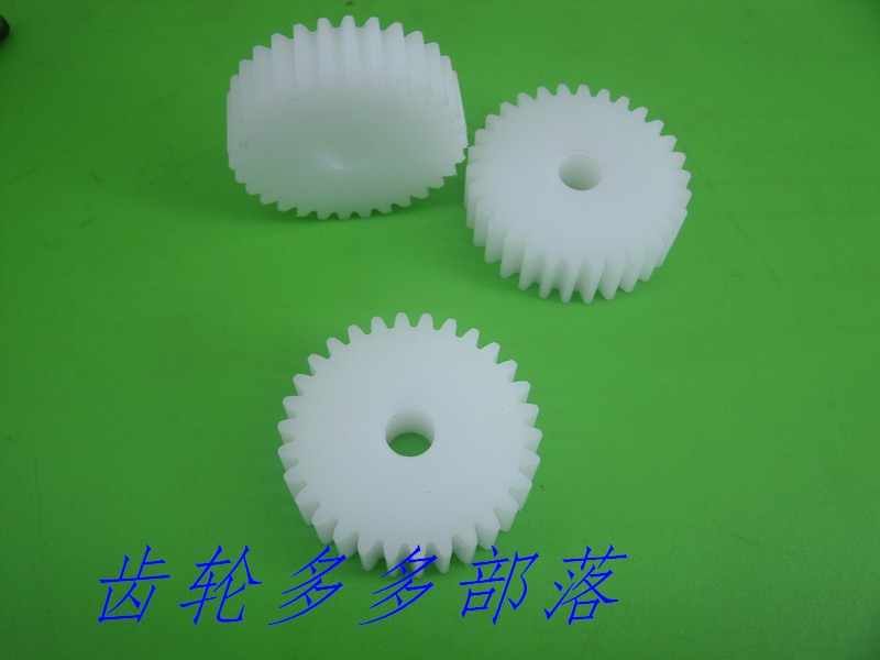 Machined to make wear resistant high temperature resistant POM Nylon Racing rigid Flat Straight Bevel Gear 1 Mold 48 Teeth 50 Teeth
