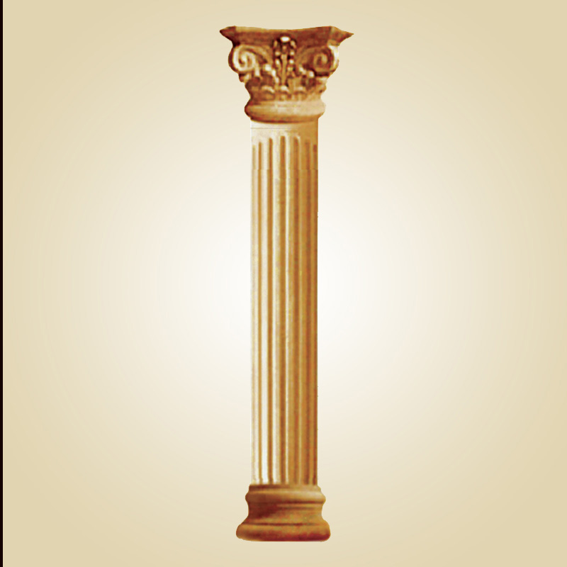 Sandstone Roman column of romantic sandstone romantic column European carving column hand-made garden block of artificial sandstone Roma column