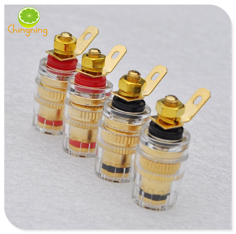 Medium crystal terminal block Anti-oxidation audio terminal block Speaker terminal block Speaker terminal block