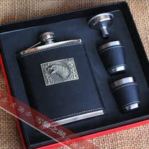 Snow Wolf Lake Thickened-7-cup stainless steel thickened wine bottle 304 wine bottle birthday gift fashion gift