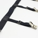 Vòng đeo tay nam và nữ garter ba chân phổ quát váy trắng cổ áo phù hợp với áo sơ mi áo khoác chống nhăn dây đeo nịt tất Nịt Tất