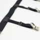 Vòng đeo tay nam và nữ garter ba chân phổ quát váy trắng cổ áo phù hợp với áo sơ mi áo khoác chống nhăn dây đeo