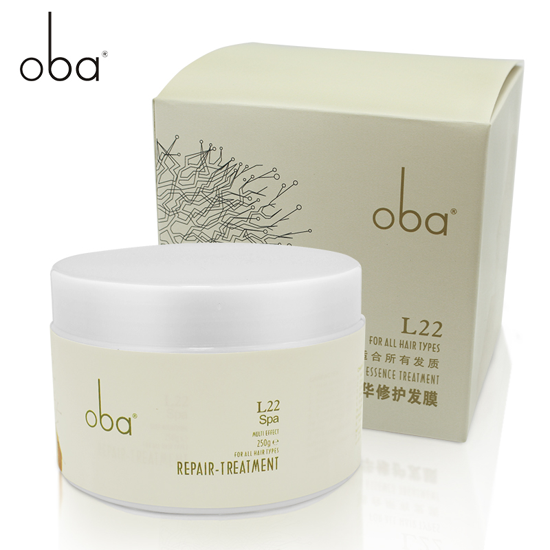 欧芭(oba）一代多效精华修护滋养发膜免蒸焗油膏250g 欧巴 L22